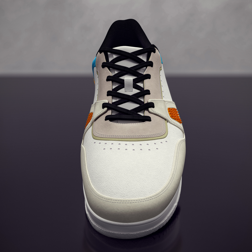 color block lace up sneakers 5