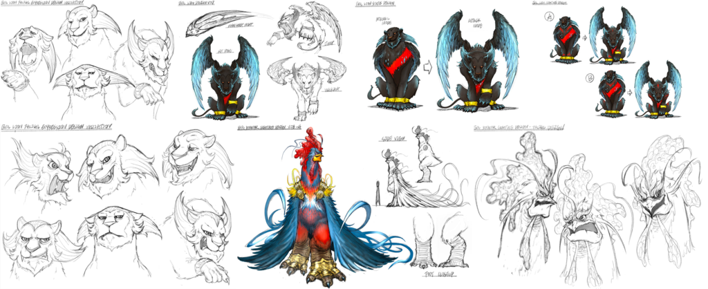 summer palace character concept