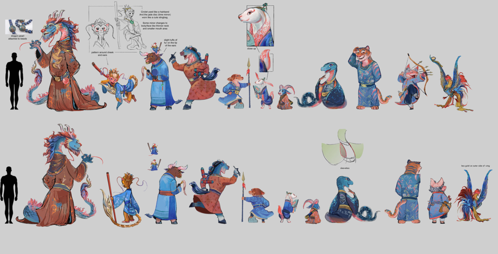 summer palace character concept 2